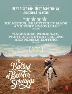 ดูหนังออนไลน์ NETFLIX ดูหนังฟรี The Ballad of Buster Scruggs (2018) ลำนำของบลัสเตอร์ สกรั๊กส์ HD เต็มเรื่อง ซับไทย