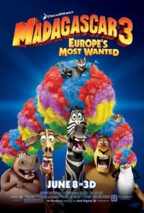 ดูหนังการ์ตูนอนิเมชั่นออนไลน์ Madagascar 3: Europe's Most Wanted (2012) มาดากัสการ์ 3 ข้ามป่าไปซ่าส์ยุโรป