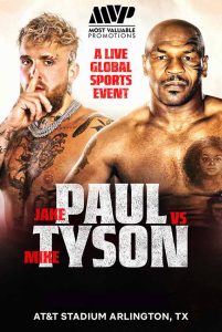 Jake Paul vs. Mike Tyson (2024) ศึกสะท้านโลก: เจค พอล ปะทะ ไมค์ ไทสัน