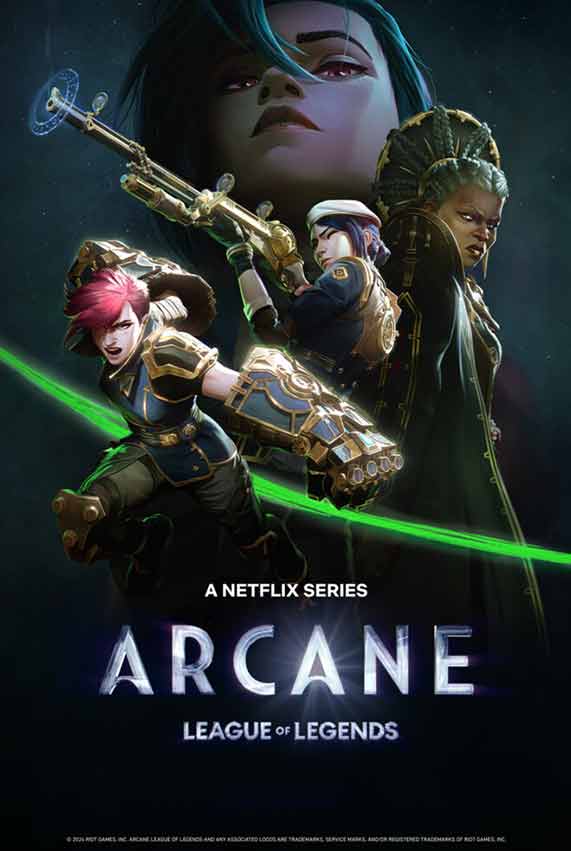 ดูซีรี่ย์แอนิเมชั่น Netflix Arcane (2024) Season 2